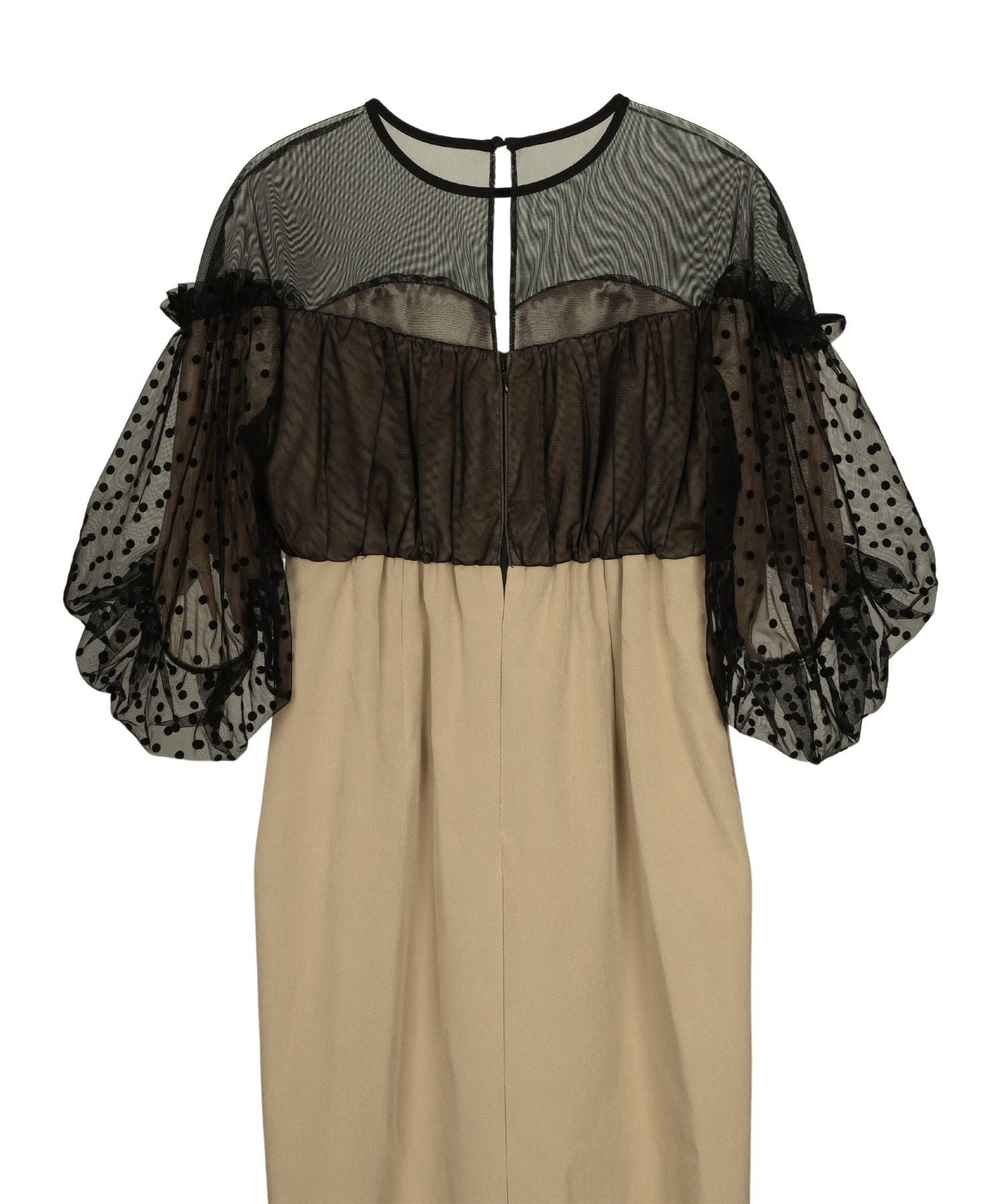 flocky dot one piece | ANDRESD