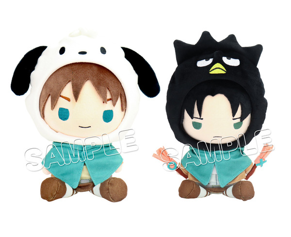 進撃の巨人×サンリオキャラクターズ」初コラボ！ キデイランドでグッズ