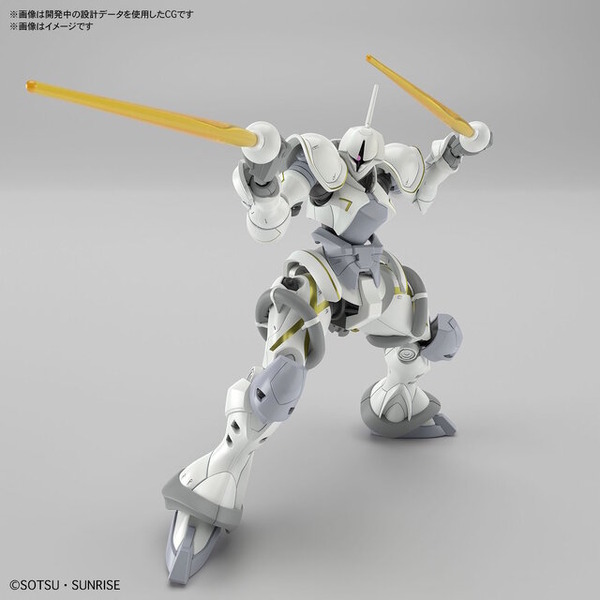 ジークアクス」新作ガンプラ「HG エグザベ専用ギャン(ハクジ装備