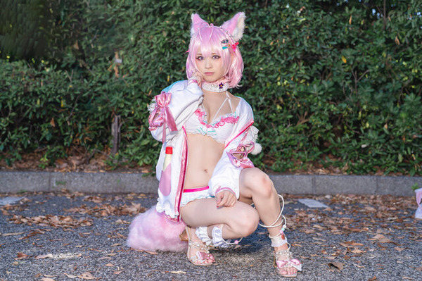 コスプレ】ホロサマの夏！博衣こよりの新髪型＆水着衣装がめちゃかわ