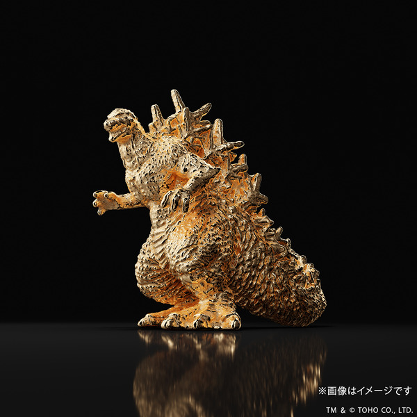 世界で100体限定♪ 「ゴジラ-1.0」金のゴジラ登場！新たなアクション
