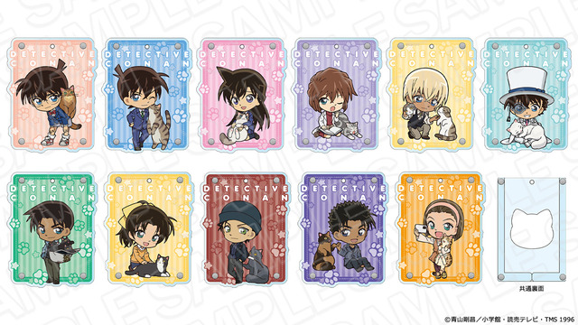 名探偵コナン」安室透、赤井秀一、怪盗キッドがネコと仲良く戯れる