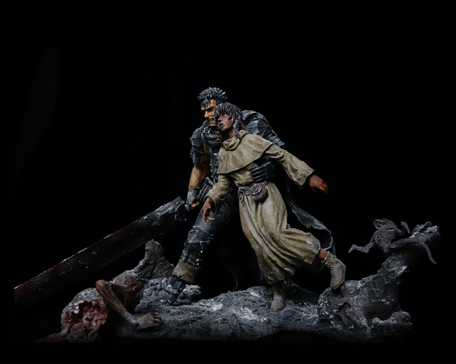 40万円超！「ベルセルク」ガッツとキャスカの過酷な旅路を表現…深まる