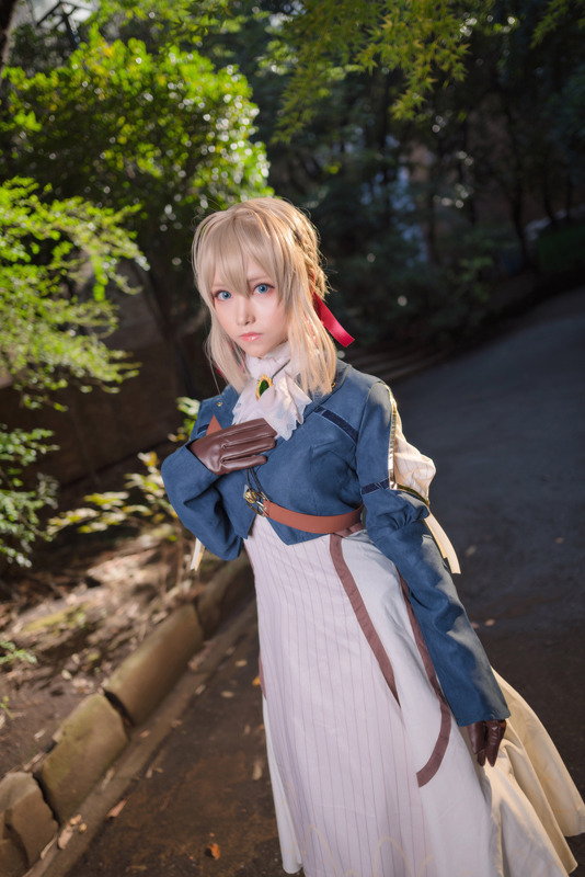 コスプレ】「ヴァイオレット・エヴァーガーデン」絵画のような美しさの