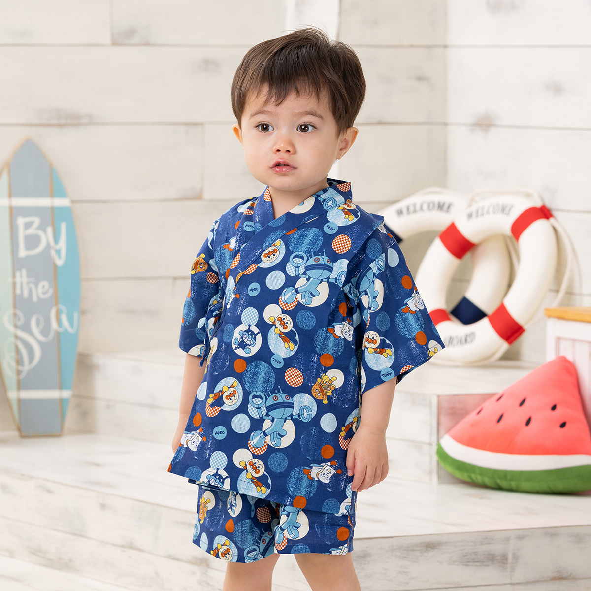 水玉柄甚平｜アイテム｜アンパンマンキッズコレクション [ANPANMAN