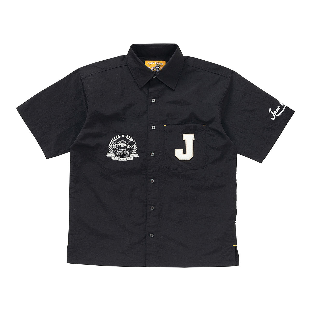 ジャムおじさんバイク刺繍シャツ 大人｜アイテム｜アンパンマンキッズ