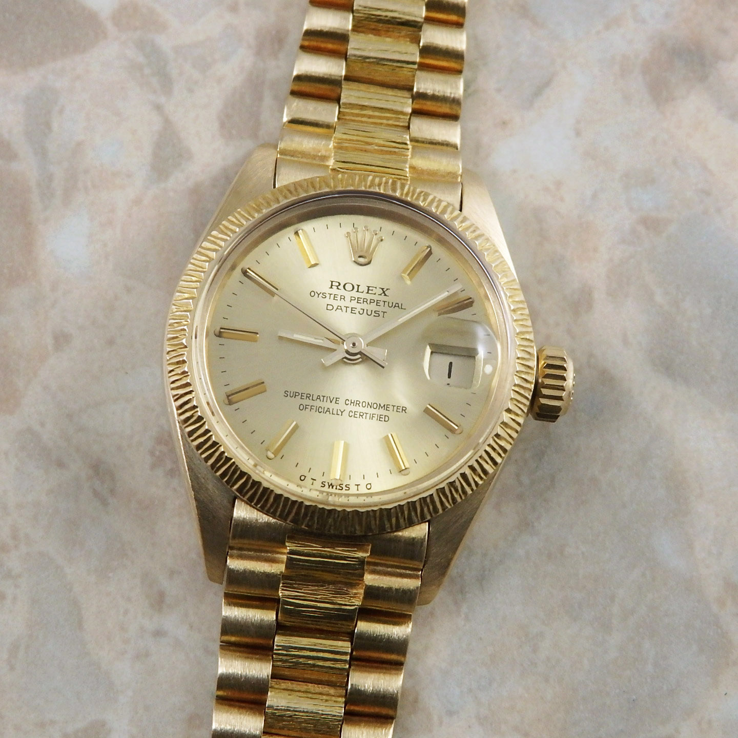 ロレックス オイスターパーペチュアル デイトジャスト 6927 レディース