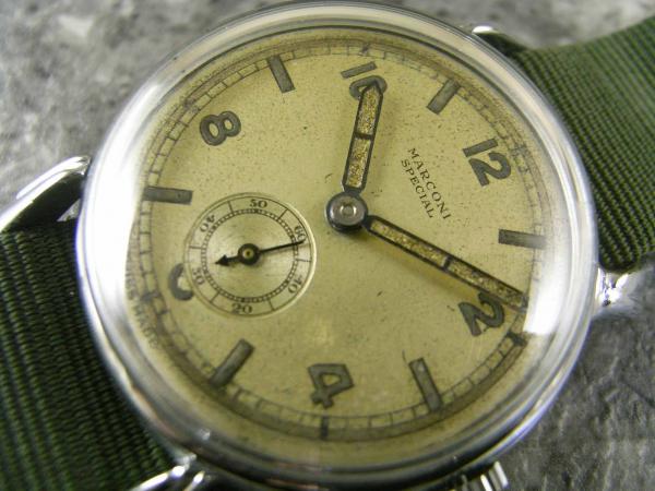 ロレックス マルコーニ ブリティッシュ カナディアンミリタリー 飛び