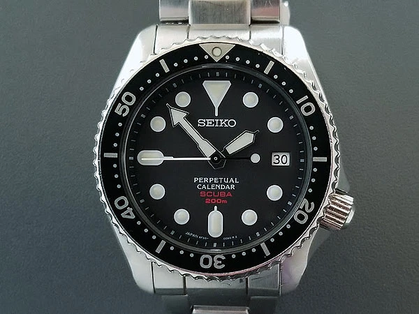 JA-3137| セイコー ダイバー SCUBA 200m 8F35-00A0 パーペチュアル
