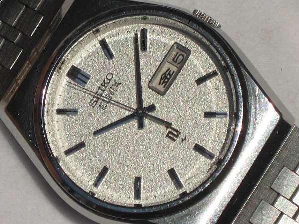 セイコー エルニクス 電磁テンプ 0703-8030 ダブルカレンダー SEIKO