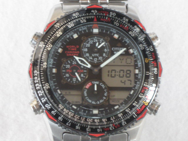J-9278| シチズン プロマスター C300-E80044 ワールドタイム クロノ