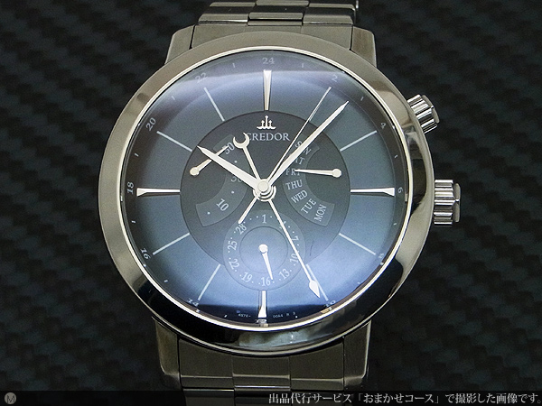 JA-0443| セイコー クレドール ノード GMT パワーリザーブ ツートン
