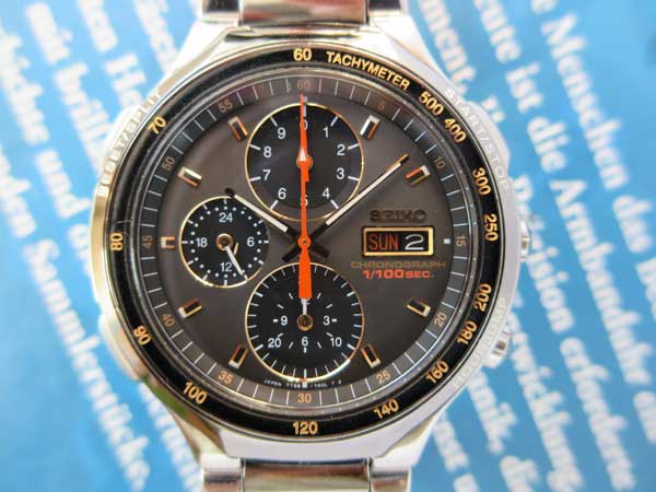 セイコー スピードマスター 7T59-7A00 1/100秒クロノグラフ デイデイト