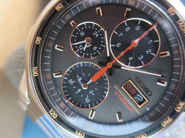 セイコー スピードマスター 7T59-7A00 1/100秒クロノグラフ デイデイト