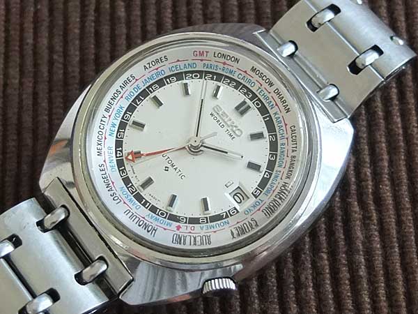 JA-1623| セイコー SEIKO ワールドタイム 6117-6400 3rdモデル