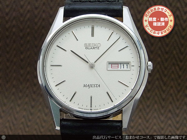 JA-1107| セイコー マジェスタ 9063-7000 薄型SSケース クオーツ SEIKO