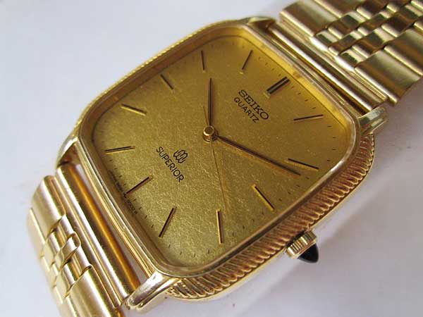 JA-1171| セイコー スーペリア ツインクオーツ 9681-5000 14K 金無垢