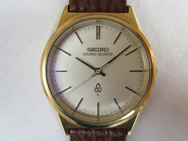 JA-1173| セイコー グランド クオーツ 4840-8110 CAP GOLD SEIKO GRAND