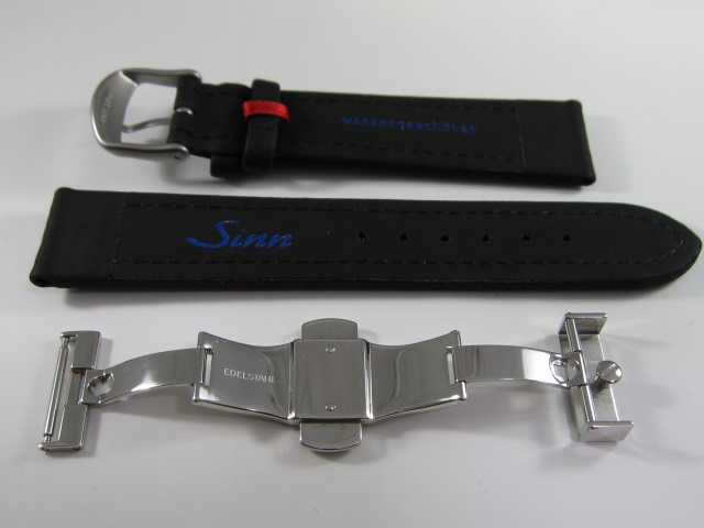 a*i様 Sinn 未使用バックル＆シリコンストラップ(カット済) 20mm a*i様