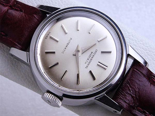 IWC レディース ミニペラトン お魚竜頭 自動巻き Cal.44 IWC製尾錠付き