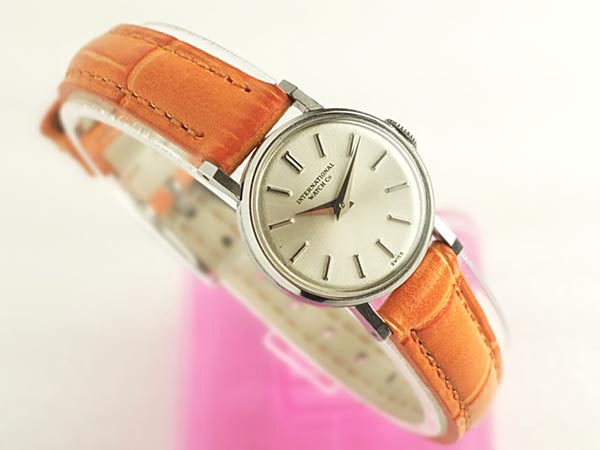 IWC レディース 手巻き Cal.41 SSケース製 新品革ベルト交換済み Ref