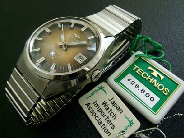 テクノス ブルースカイ 自動巻 未使用品 | アンティーウオッチマンは