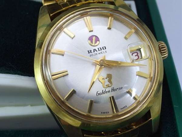 ラドー 初代ゴールデンホース 七宝裏フタ 11674 | アンティー