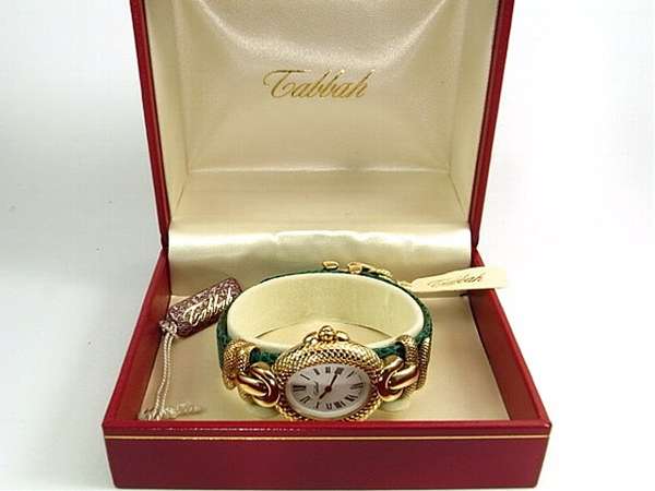 タバー Tabbah 高級ジュエリーウオッチ 925銀無垢 レディス | アン