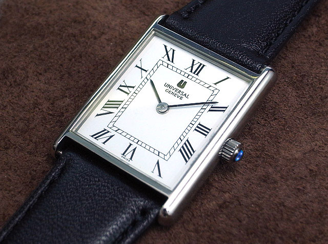 ユニバーサル・ジュネーブ 手巻き タンク 希少品 | アンティー