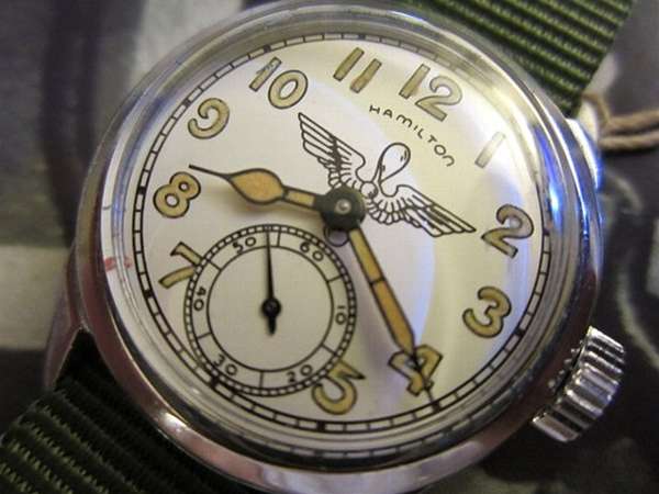 あ*き様 ハミルトン アメリカ陸軍航空隊戦勝記念時計 ハミルトン
