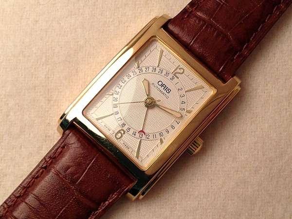 オリス ポインターデイト レクタンギュラー 自動巻き | アンティー