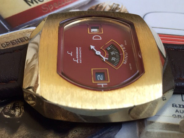 ローザンヌ Lausanne 希少 スイス製 手巻き式デジタル ジャンピング