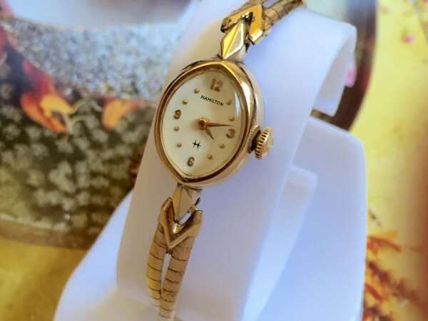 ハミルトン HAMILTON 1950年代 手巻き式 レディース アンティーク