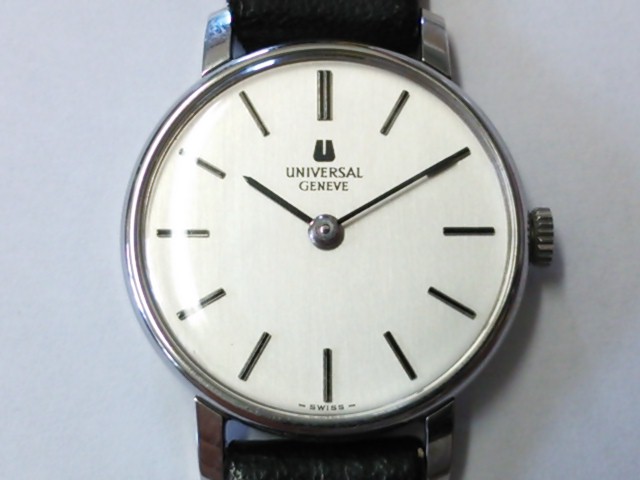 ユニバーサル・ジュネーブ UNIVERSAL GENEVE 未使用 美品 手巻き薄型