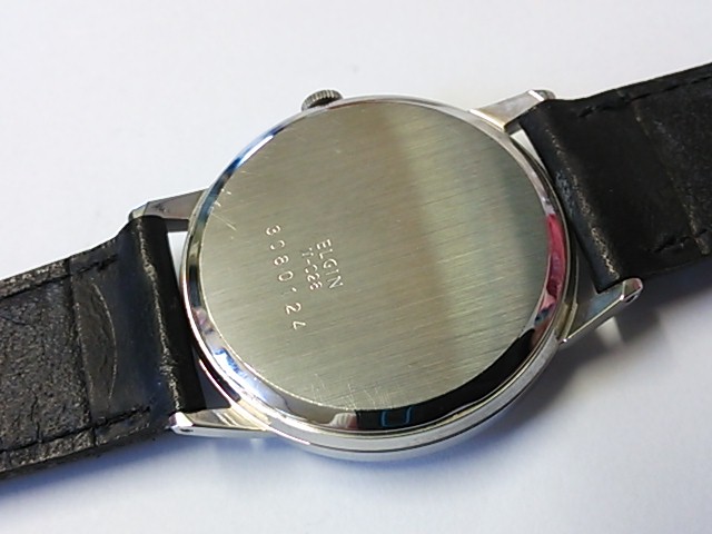 エルジン ELGIN 未使用品 B.w.Raymond 復刻デザイン クォーツ スモセコ