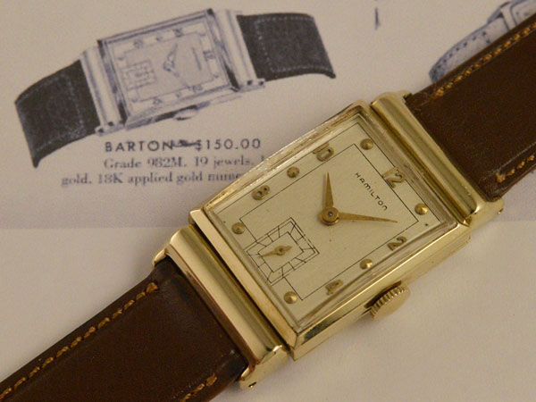 ハミルトン HAMILTON 14金無垢 Cal.982M (Gold Medallion movement