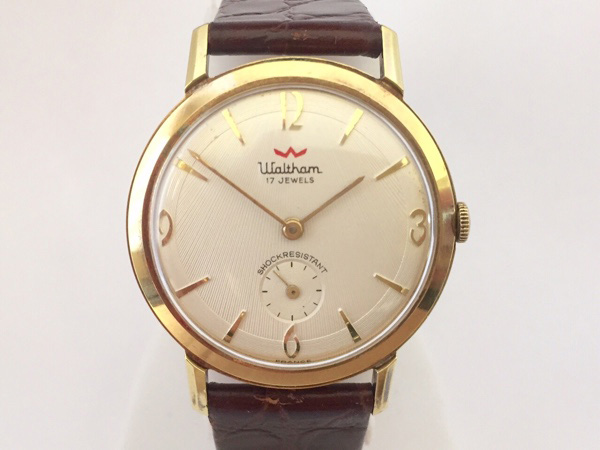 ウォルサム オールドロゴ スモセコ付 手巻き式 ビンテージウォッチ