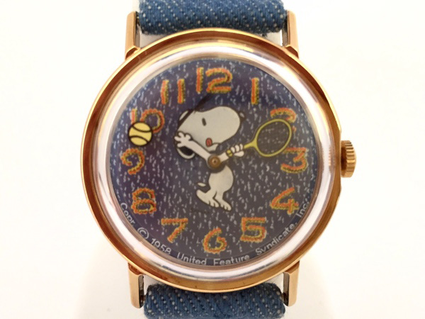 タイメックス スヌーピー 未使用品 当時の箱・ワランティーカード付き