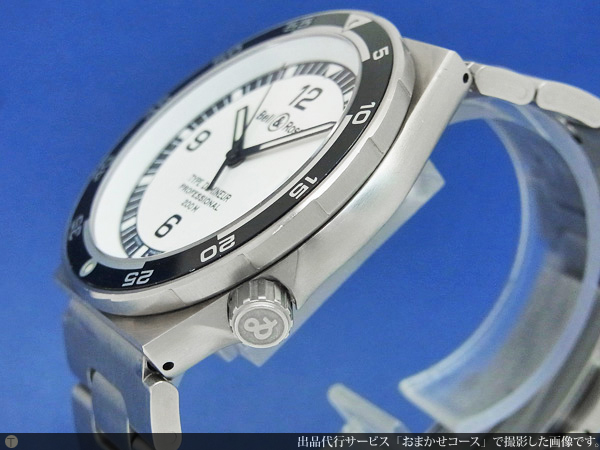 ベル&ロス Bell&Ross タイプ・デミナー 白文字盤 クオーツ BOX・保証書