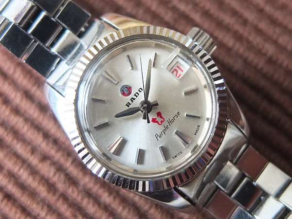 ラドー パープルホース レディースモデル オートマチック 美品 RADO