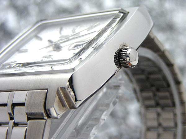 セイコー アクタス SS 6306-5000 オートマチック シルバーダイヤル 角