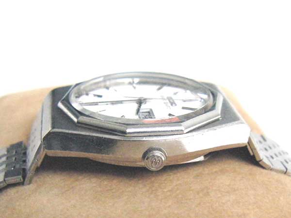 セイコー グランドクオーツ ホワイト文字盤 珍しい10角モデル SEIKO