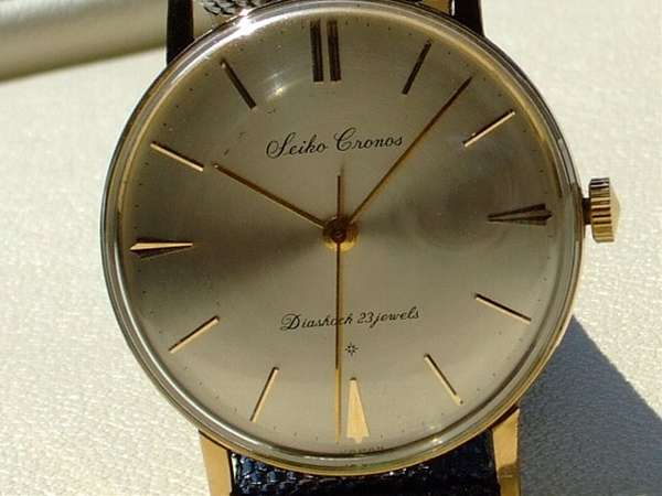 セイコー クロノス K14金張りケース | アンティーウオッチマンはROLEX
