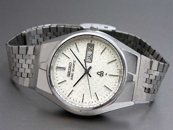 セイコー キングクオーツ 0853-8035 デイデイト SSブレス | アンティー