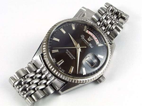 リコー RICOH ダイナミックワイド デイデイト 希少黒文字盤 | アン