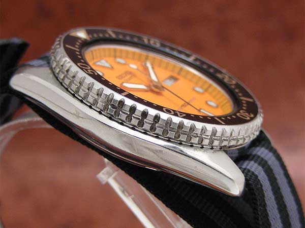 セイコー 150mダイバー オレンジダイヤル 6458-600A クオーツ | アン