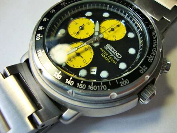セイコー クロノグラフダイバー100m Y187-7A30 保証書付 | アンティー
