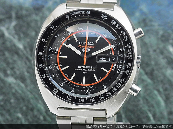 セイコー SEIKO 5スポーツ スピードタイマー ラリーメーター 7017-6020