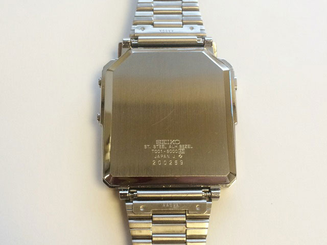 セイコー 世界初テレビ付き腕時計 テレビウオッチ TV-WATCH 1stモデル