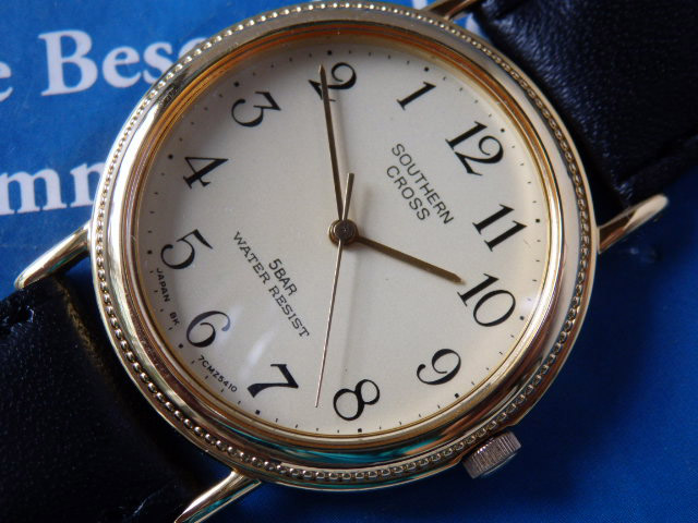 オリエント サザンクロス クオー ツ 逆回転時計 未使用 レア品 取扱